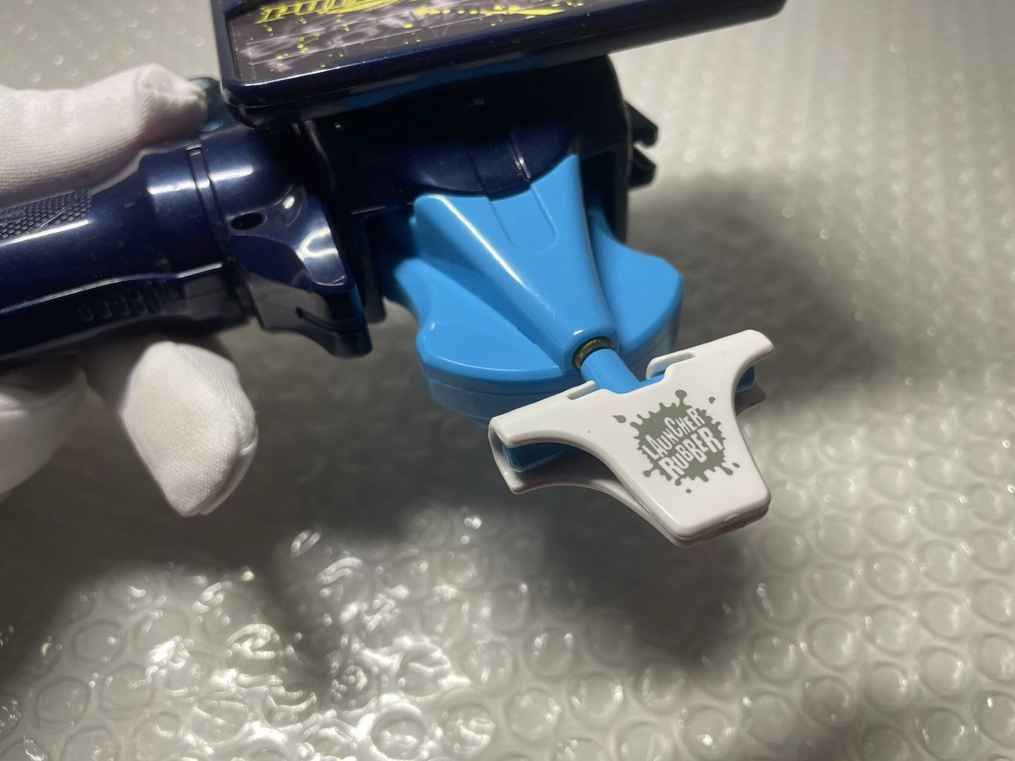 3 Segment Launcher Grip Setup String Launcher Rubber Beypointcard Takara Tomy