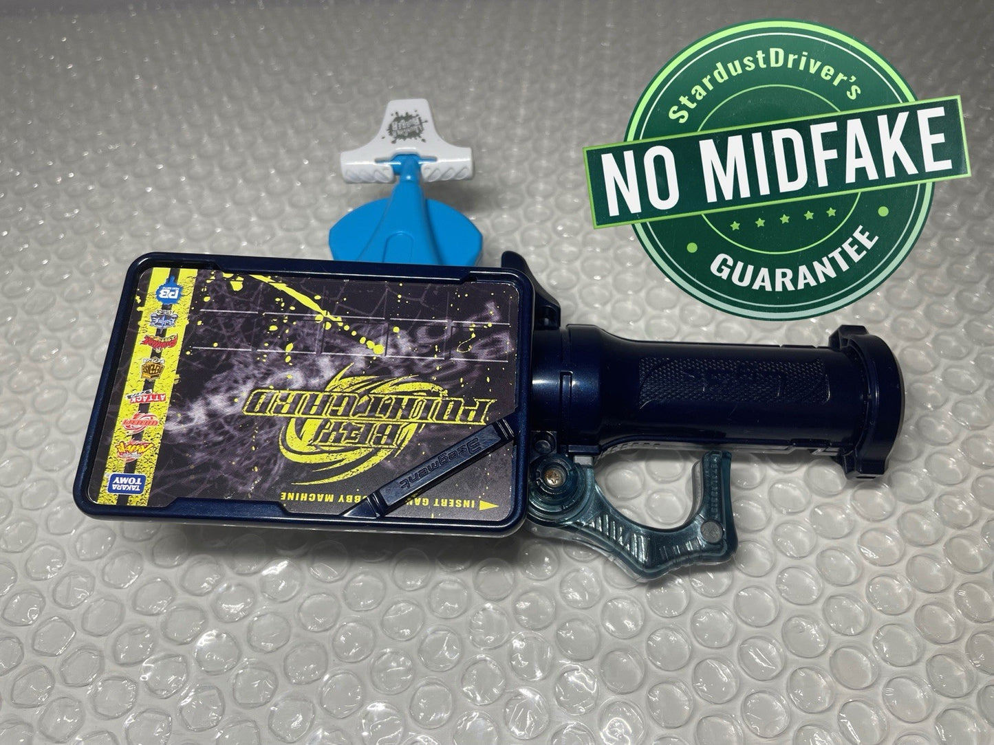 3 Segment Launcher Grip Setup String Launcher Rubber Beypointcard Takara Tomy
